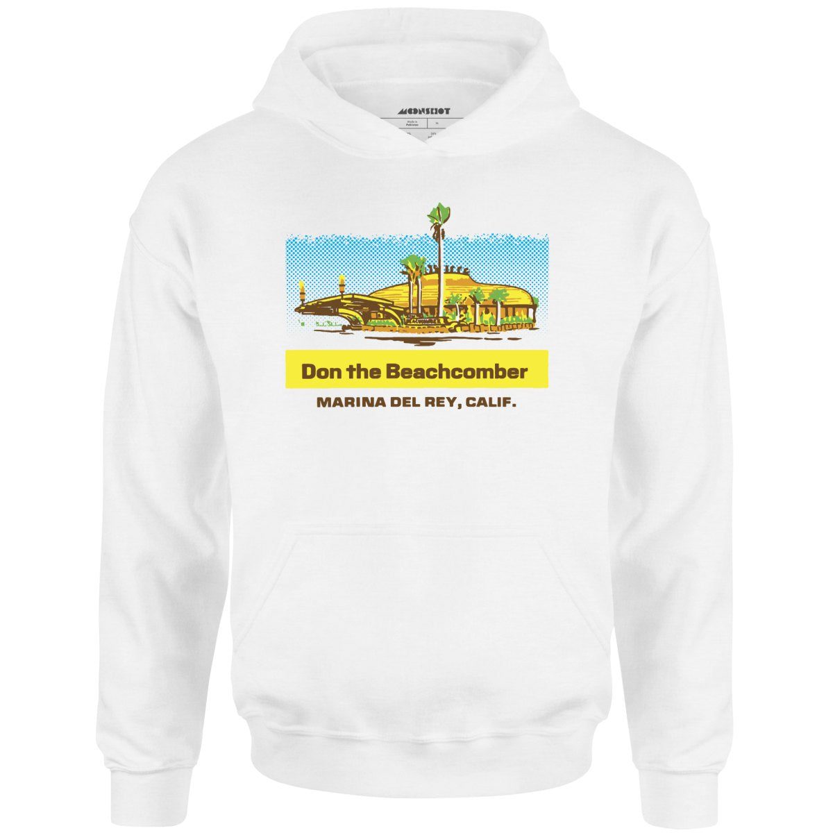 Don The Beachcomber – Marina Del Rey, Ca – Vintage Tiki Bar – Unisex Hoodie