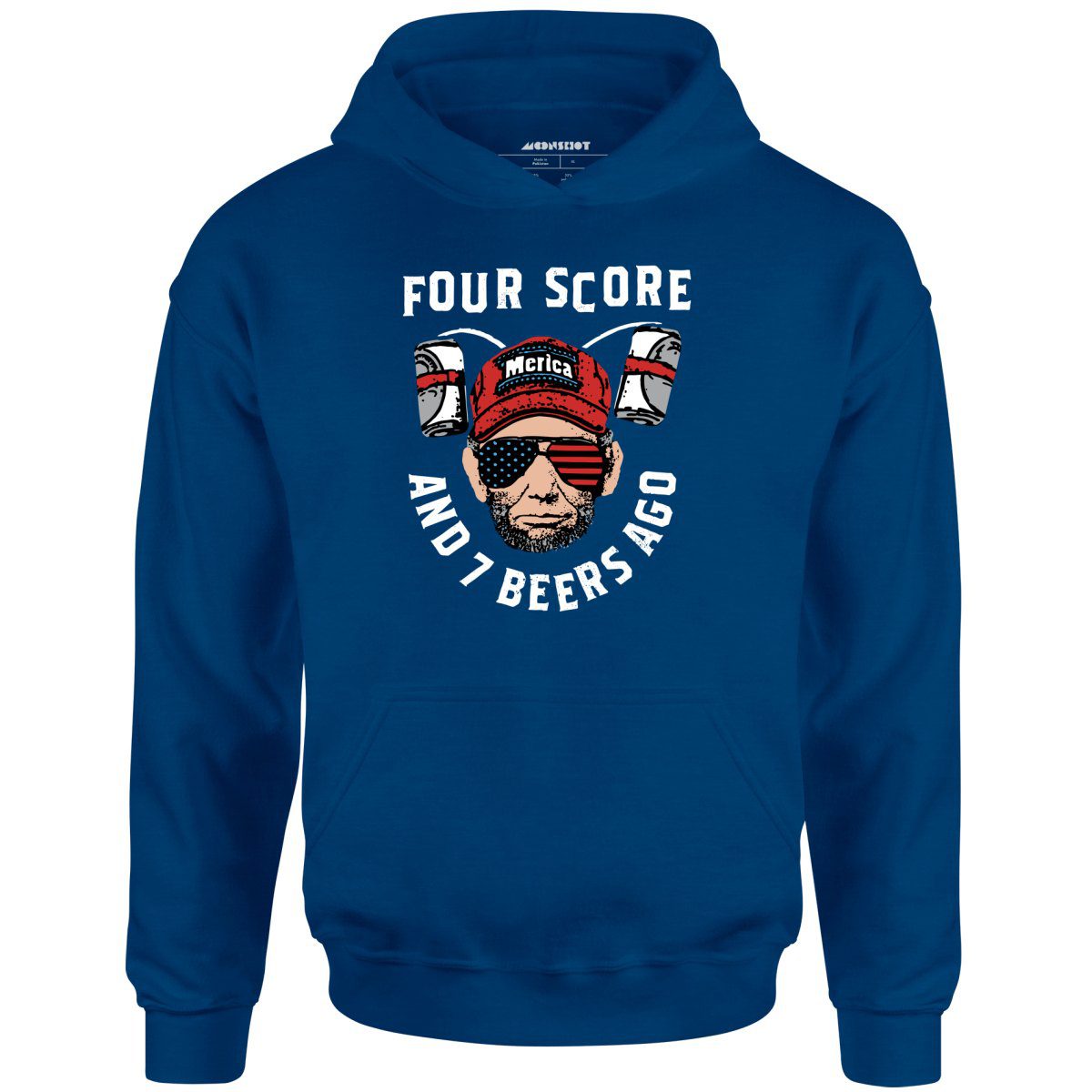 Four Score And 7 Beers Ago – Unisex Hoodie