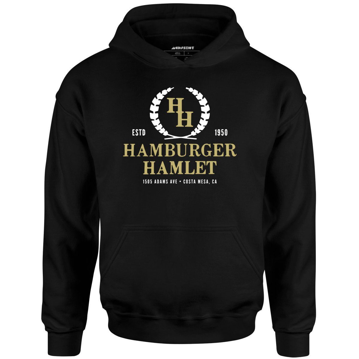 Hamburger Hamlet – Costa Mesa, Ca – Vintage Restaurant – Unisex Hoodie