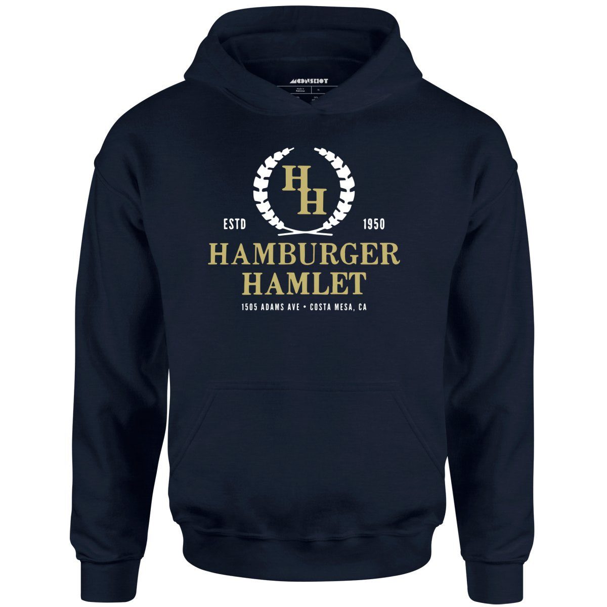 Hamburger Hamlet – Costa Mesa, Ca – Vintage Restaurant – Unisex Hoodie