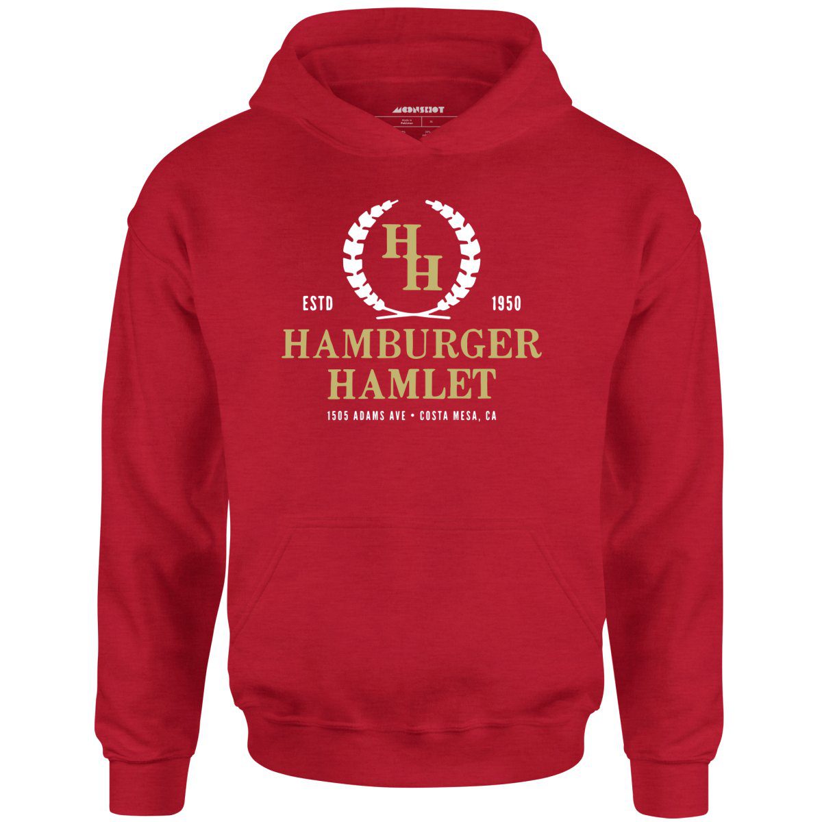 Hamburger Hamlet – Costa Mesa, Ca – Vintage Restaurant – Unisex Hoodie