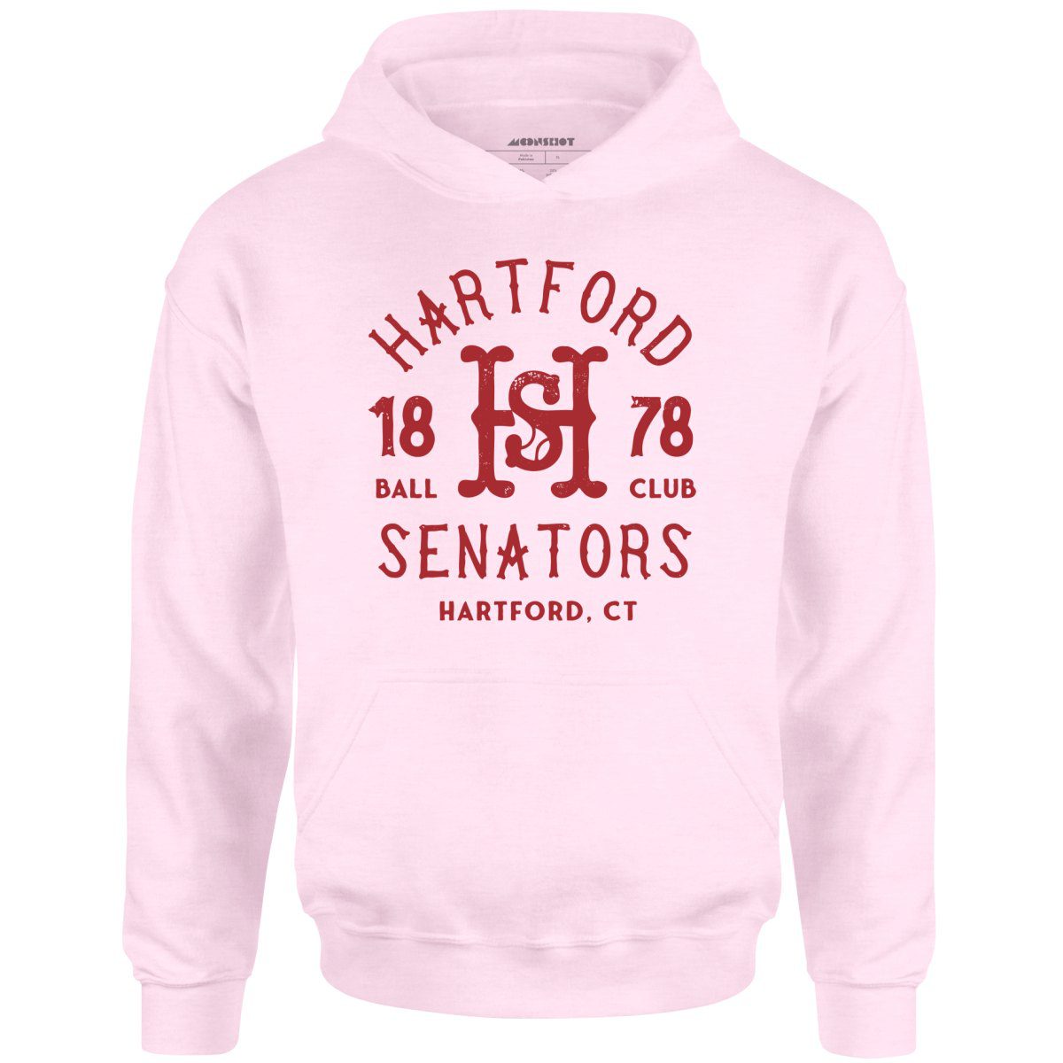 Hartford Senators – Connecticut – Vintage Defunct Baseball Teams – Unisex Hoodie