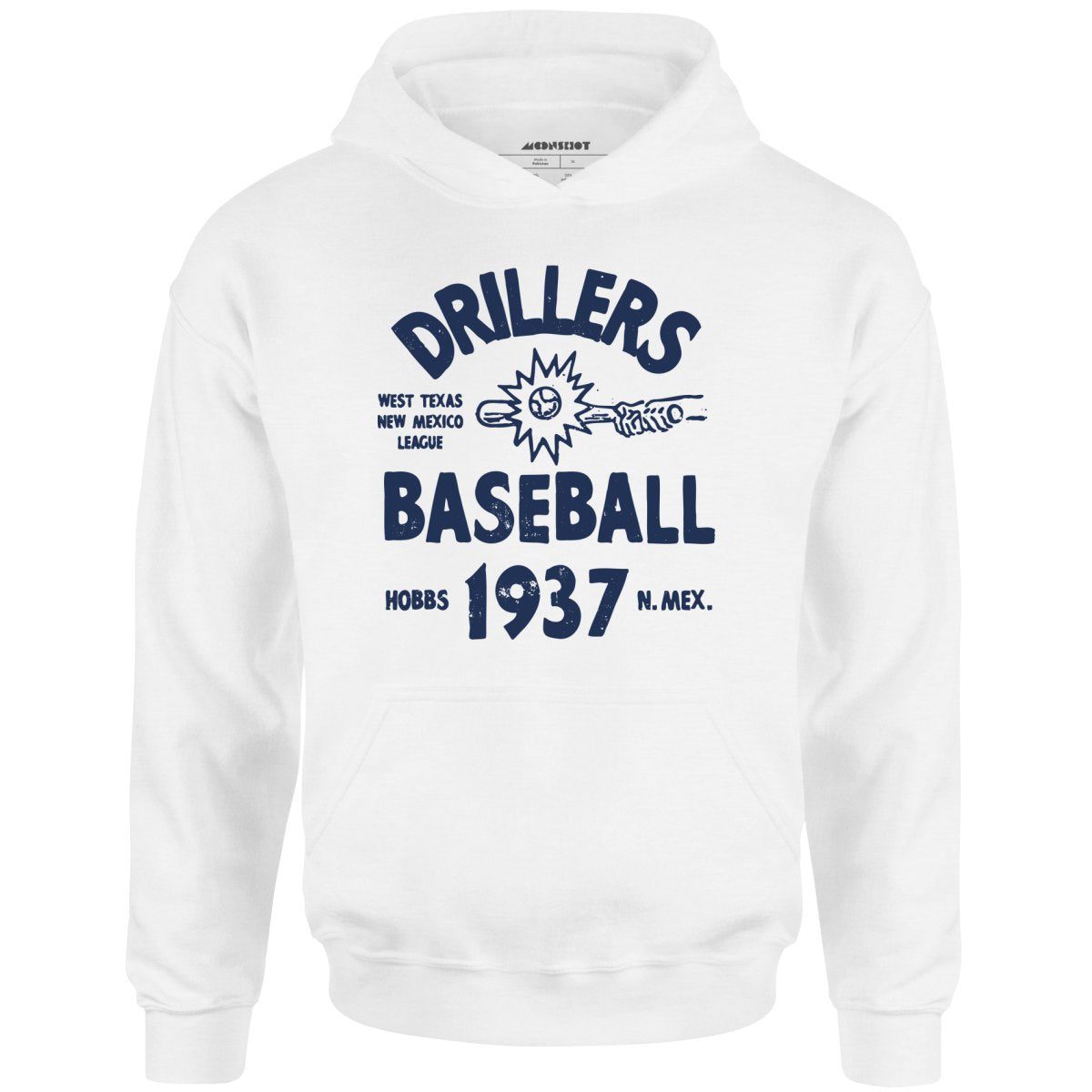 Hobbs Drillers – New Mexico – Vintage Defunct Baseball Teams – Unisex Hoodie