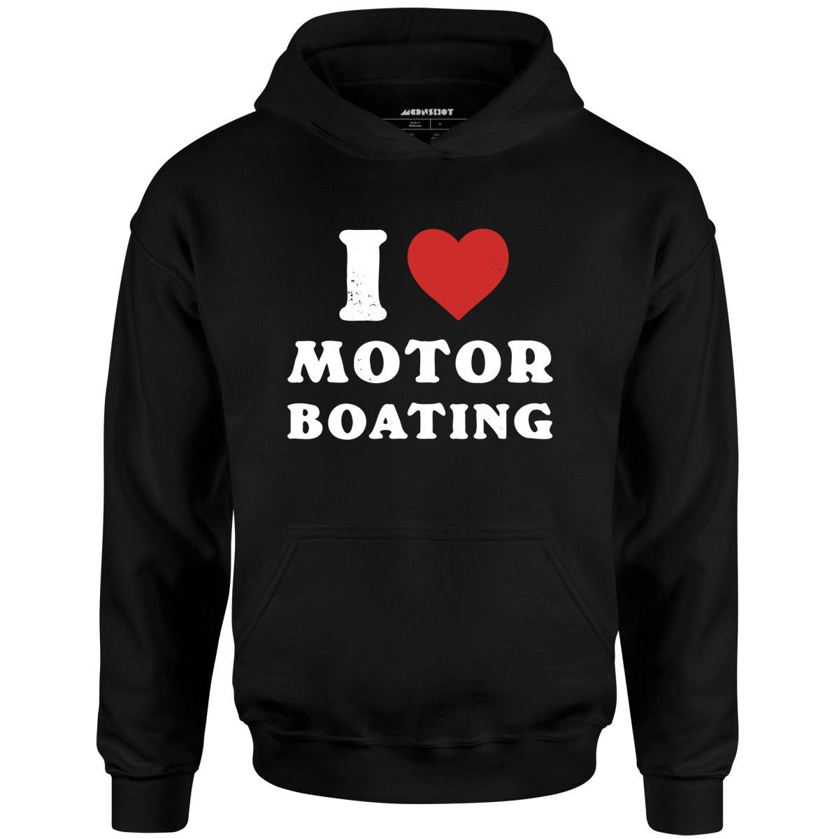 I Love Motorboating – Unisex Hoodie