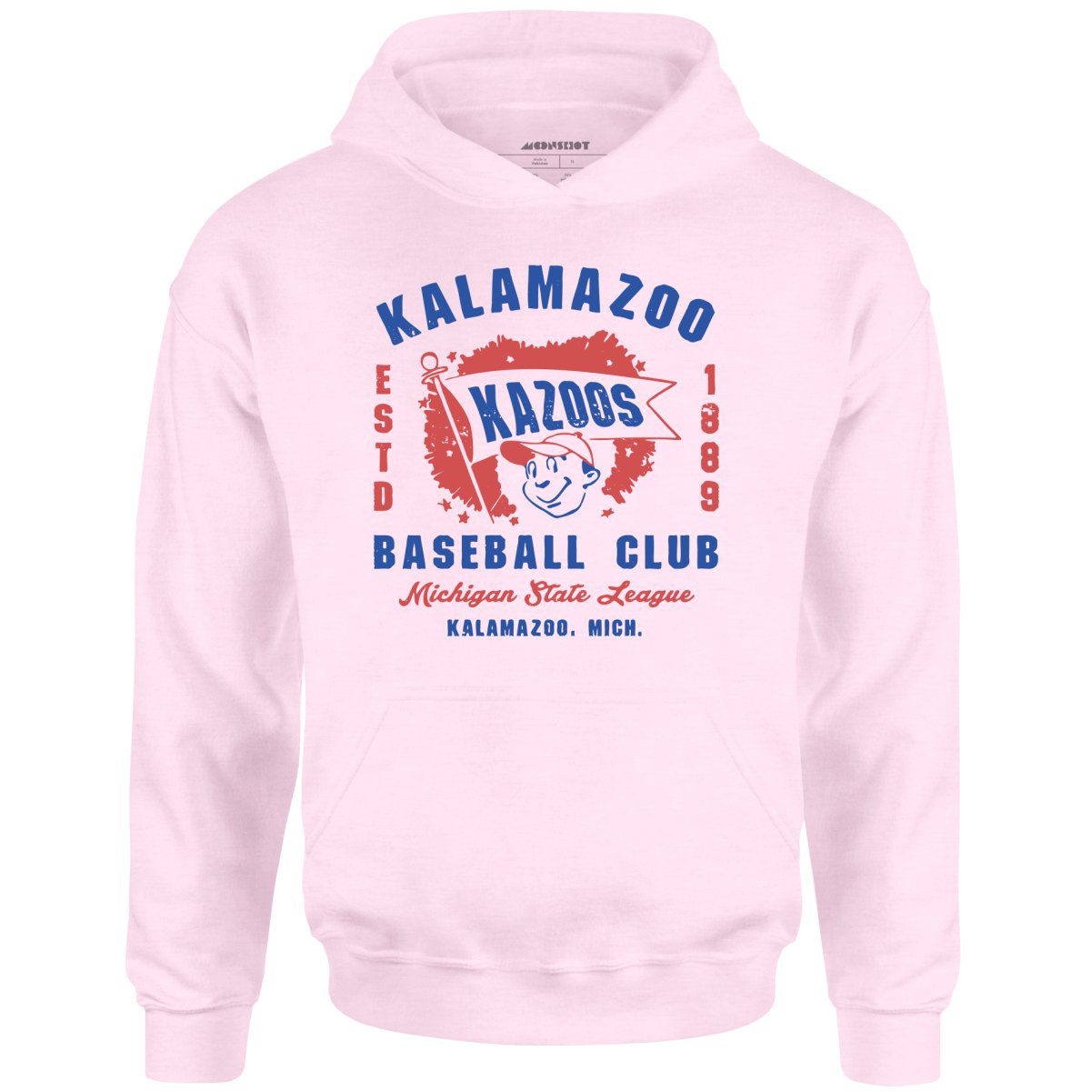 Kalamazoo Kazoos – Michigan – Vintage Defunct Baseball Teams – Unisex Hoodie