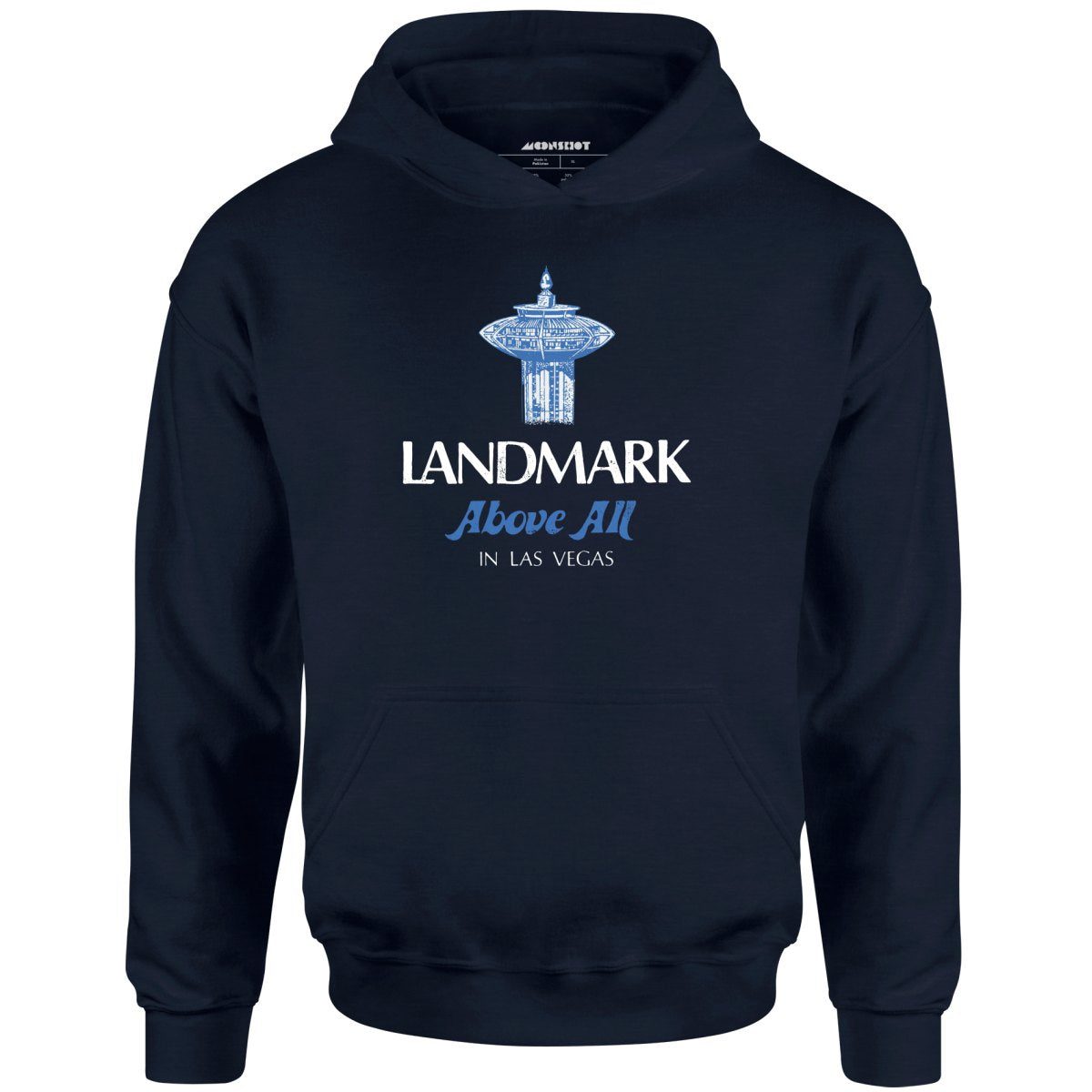 Landmark Above All – Vintage Las Vegas – Unisex Hoodie