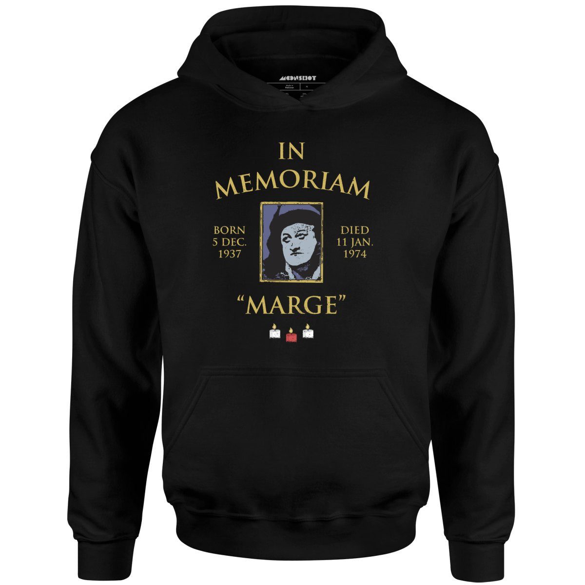 Large Marge In Memoriam – Unisex Hoodie