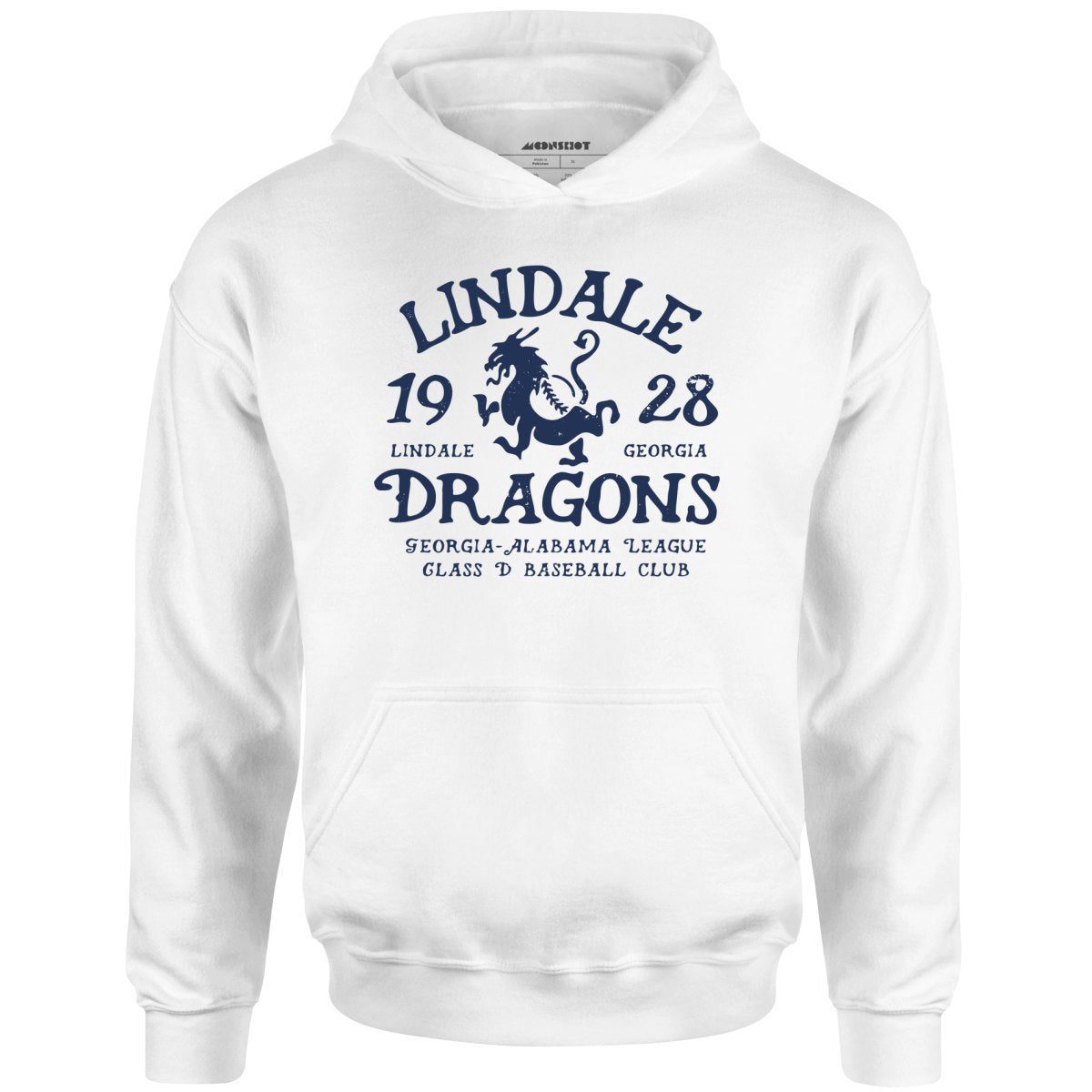 Lindale Dragons – Georgia – Vintage Defunct Baseball Teams – Unisex Hoodie