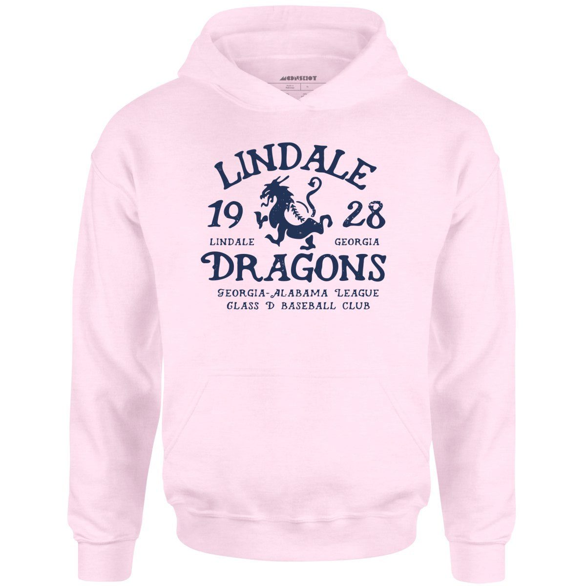 Lindale Dragons – Georgia – Vintage Defunct Baseball Teams – Unisex Hoodie