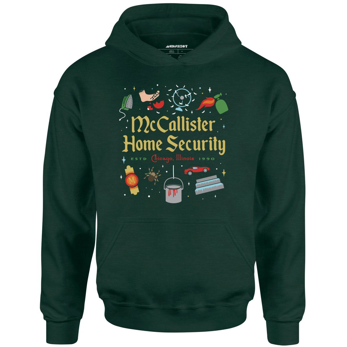 Mccallister Home Security – Chicago Illinois – Unisex Hoodie