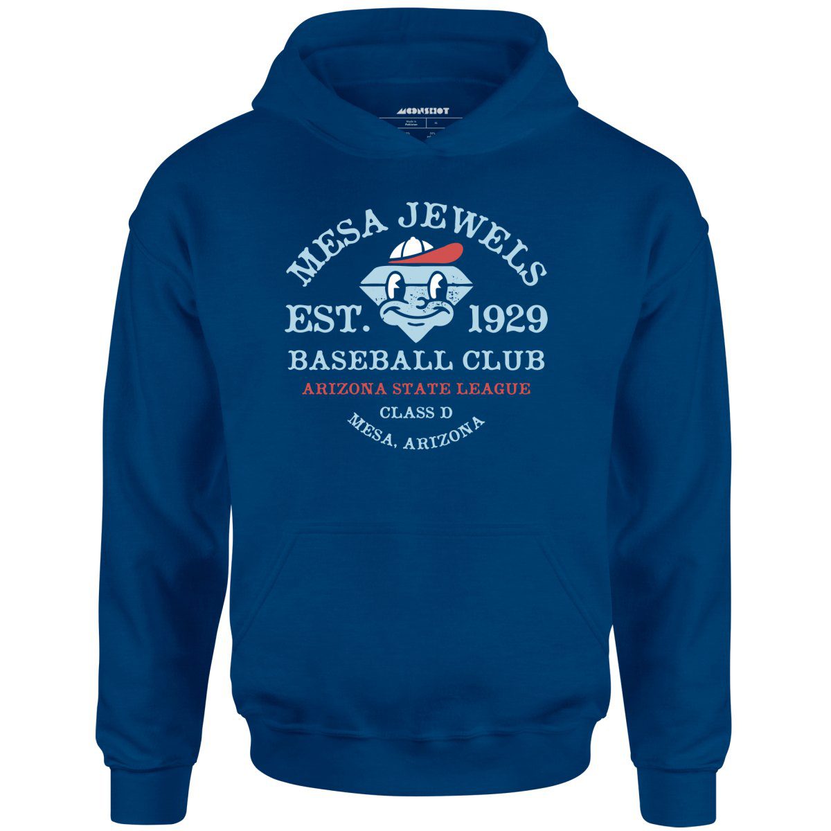 Mesa Jewels – Arizona – Vintage Defunct Baseball Teams – Unisex Hoodie