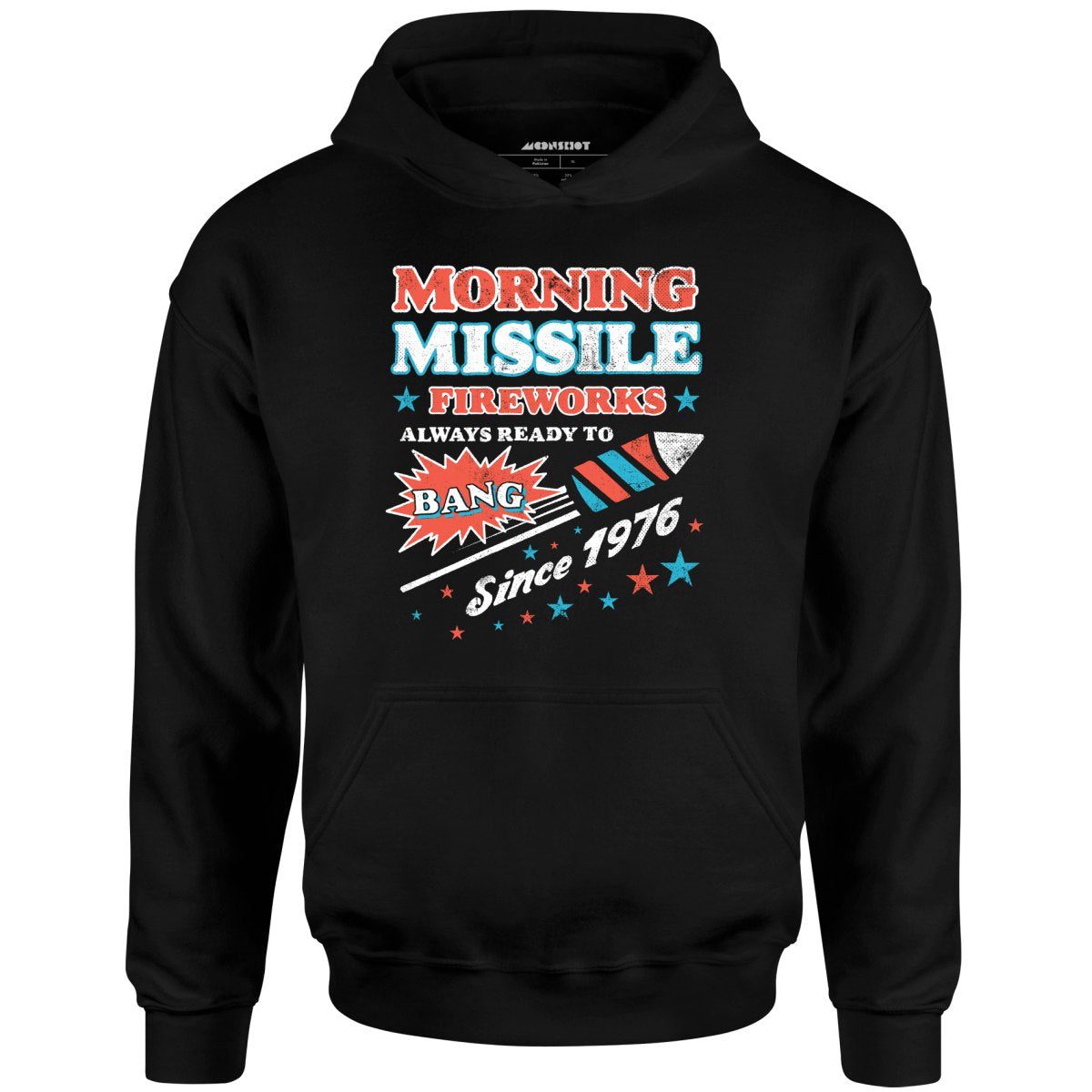 Morning Missile Fireworks – Unisex Hoodie