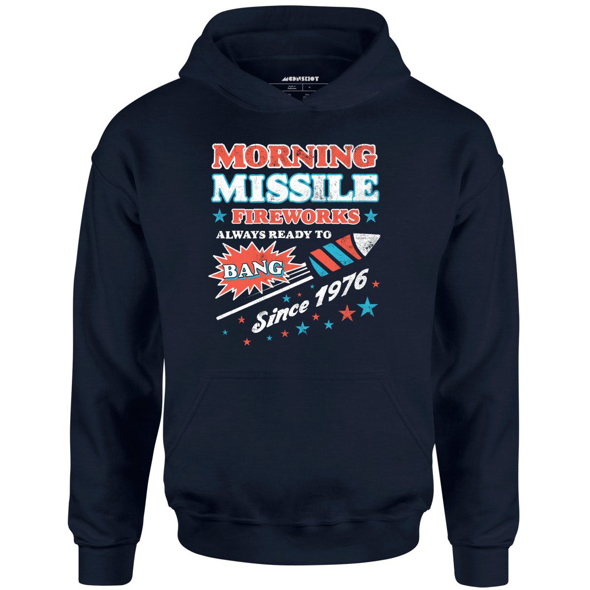 Morning Missile Fireworks – Unisex Hoodie