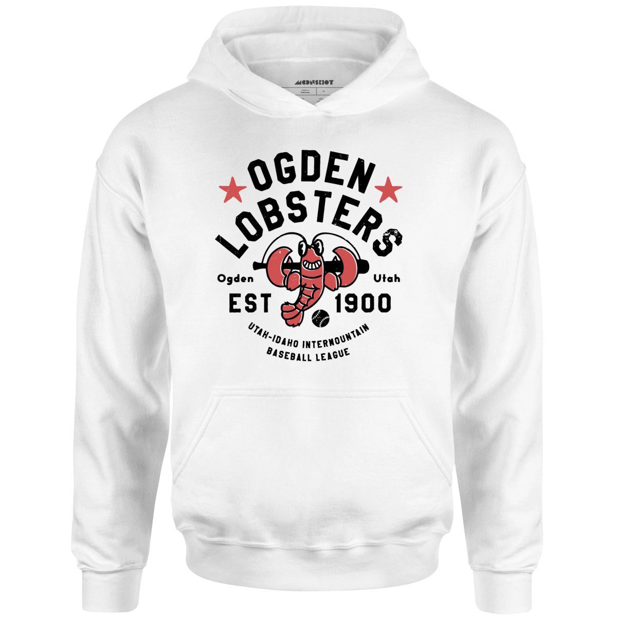 Ogden Lobsters – Utah – Vintage Defunct Baseball Teams – Unisex Hoodie