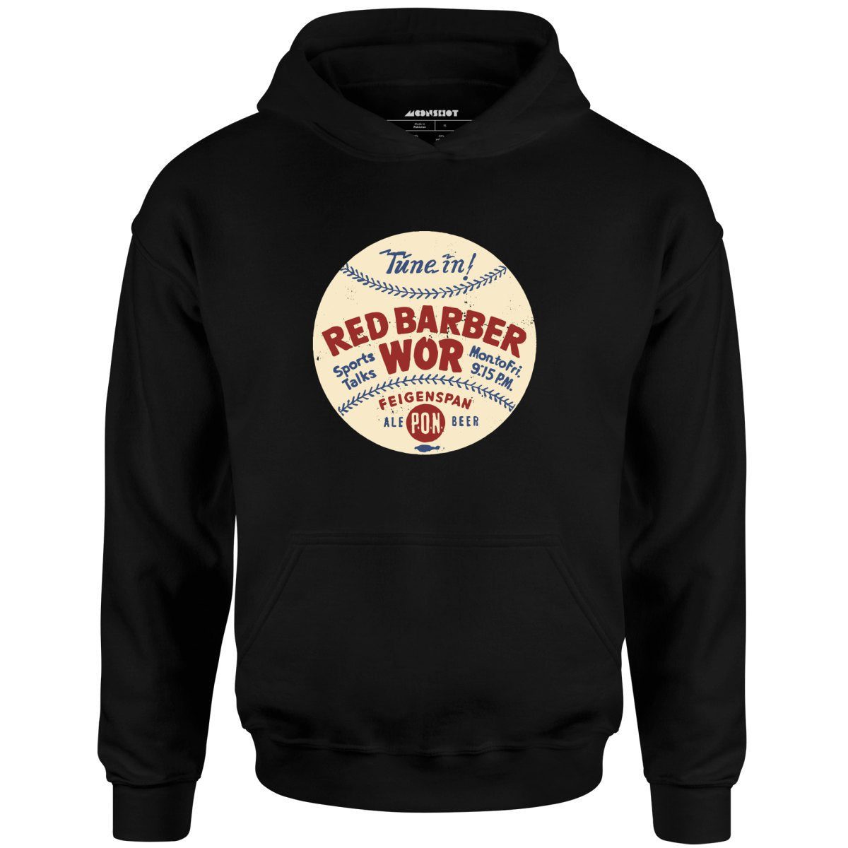 Red Barber – Wor Radio – Unisex Hoodie