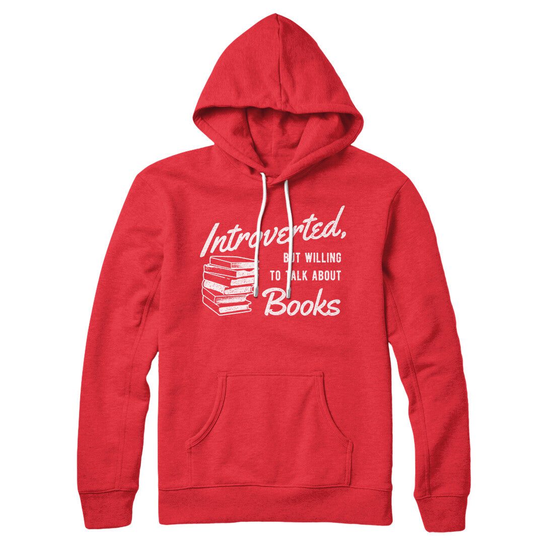 Introverted But Willing To Talk About Books Hoodie