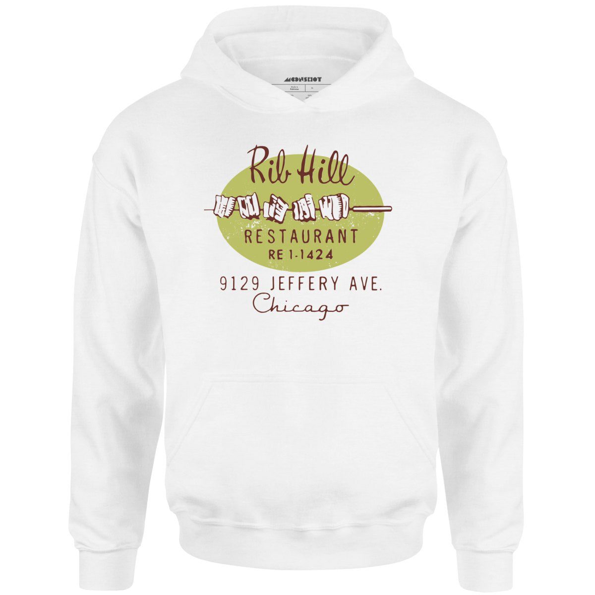 Rib Hill – Chicago, Il – Vintage Restaurant – Unisex Hoodie