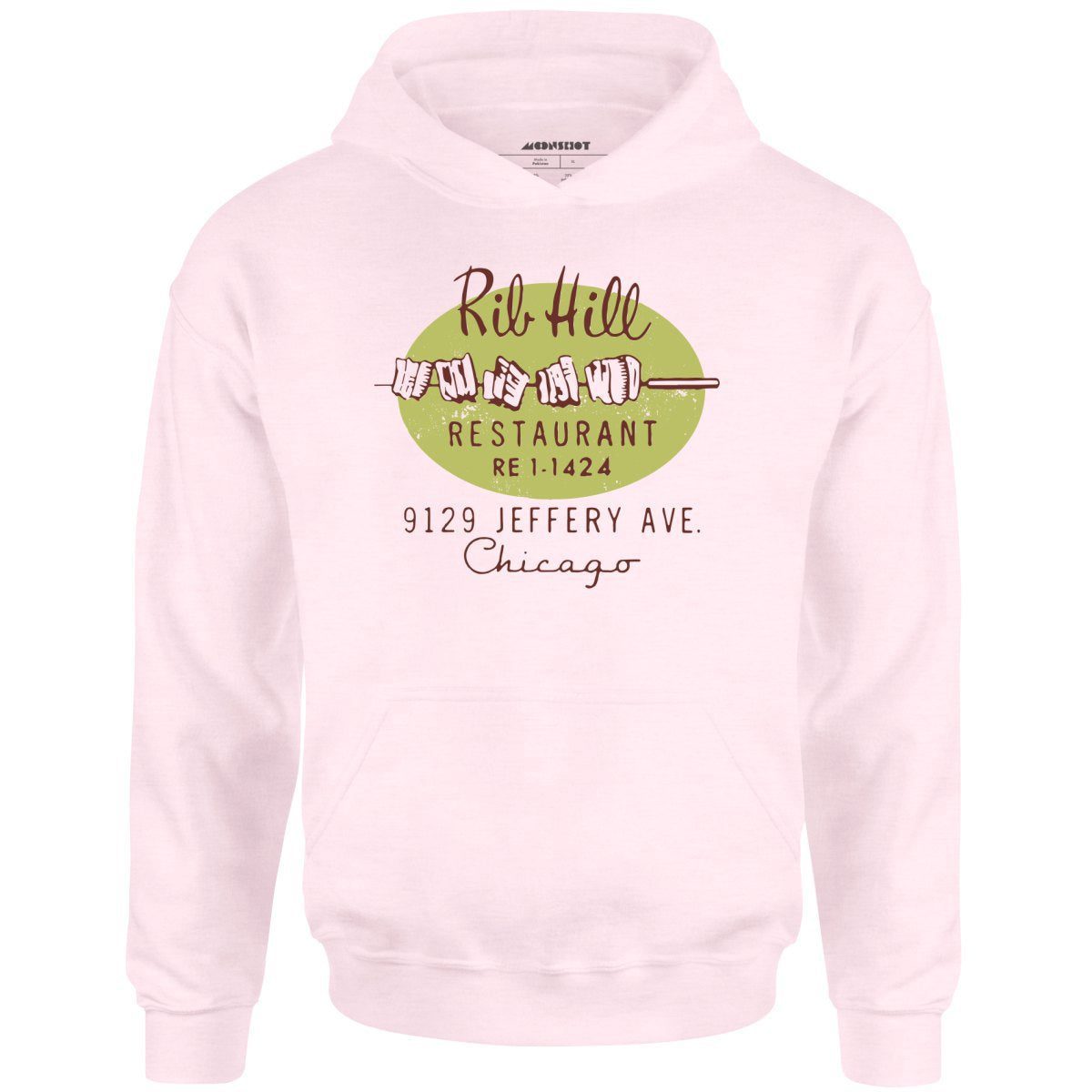 Rib Hill – Chicago, Il – Vintage Restaurant – Unisex Hoodie