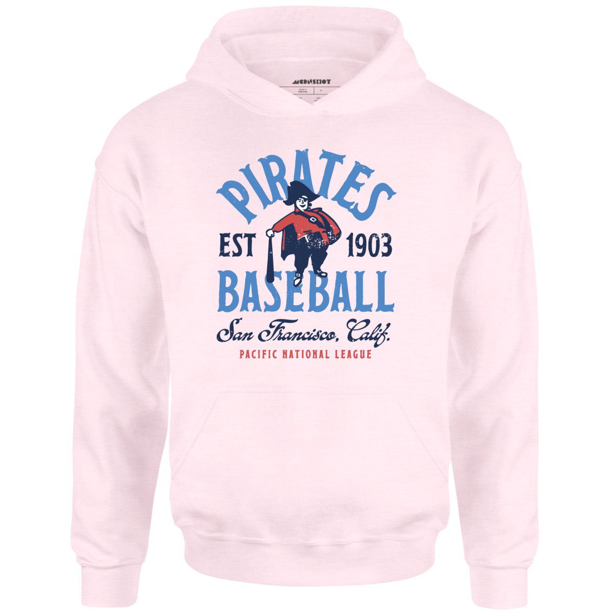 San Francisco Pirates – California – Vintage Defunct Baseball Teams – Unisex Hoodie