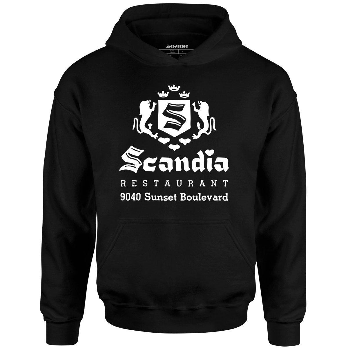 Scandia – West Hollywood, Ca – Vintage Restaurant – Unisex Hoodie