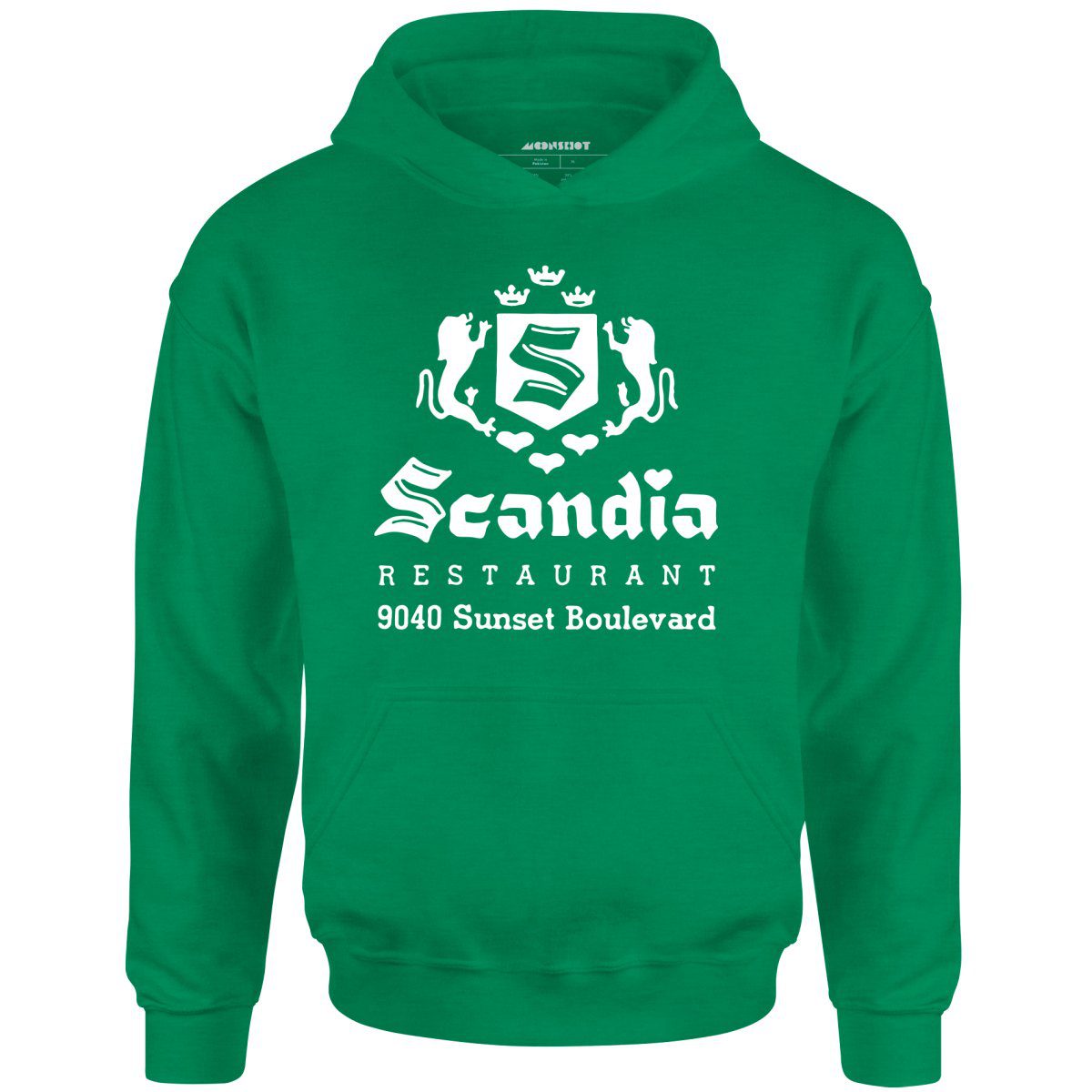 Scandia – West Hollywood, Ca – Vintage Restaurant – Unisex Hoodie