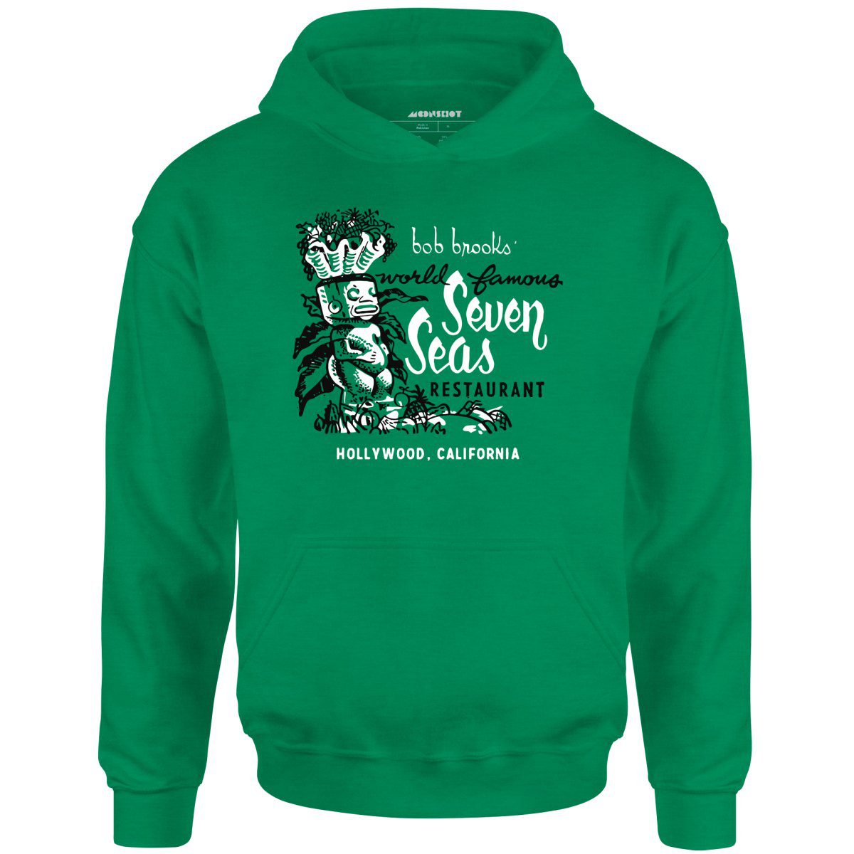 Seven Seas – Hollywood, Ca – Vintage Tiki Bar – Unisex Hoodie