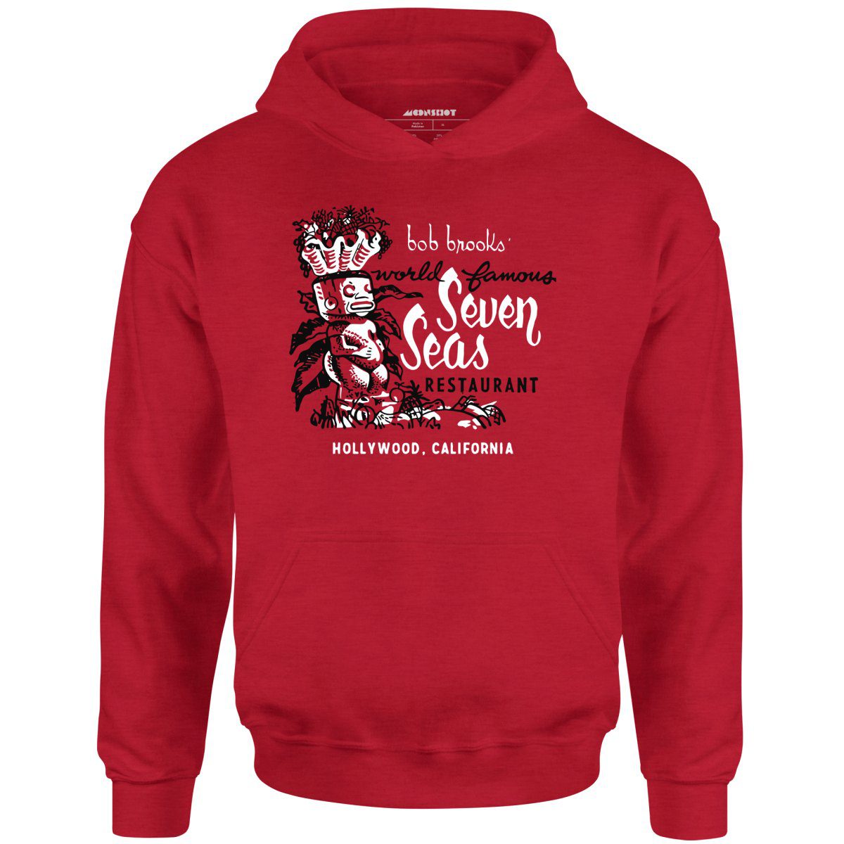 Seven Seas – Hollywood, Ca – Vintage Tiki Bar – Unisex Hoodie