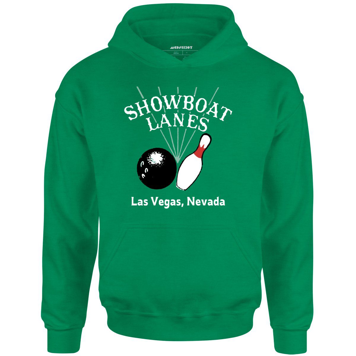 Showboat Lanes – Las Vegas, Nv – Vintage Bowling Alley – Unisex Hoodie