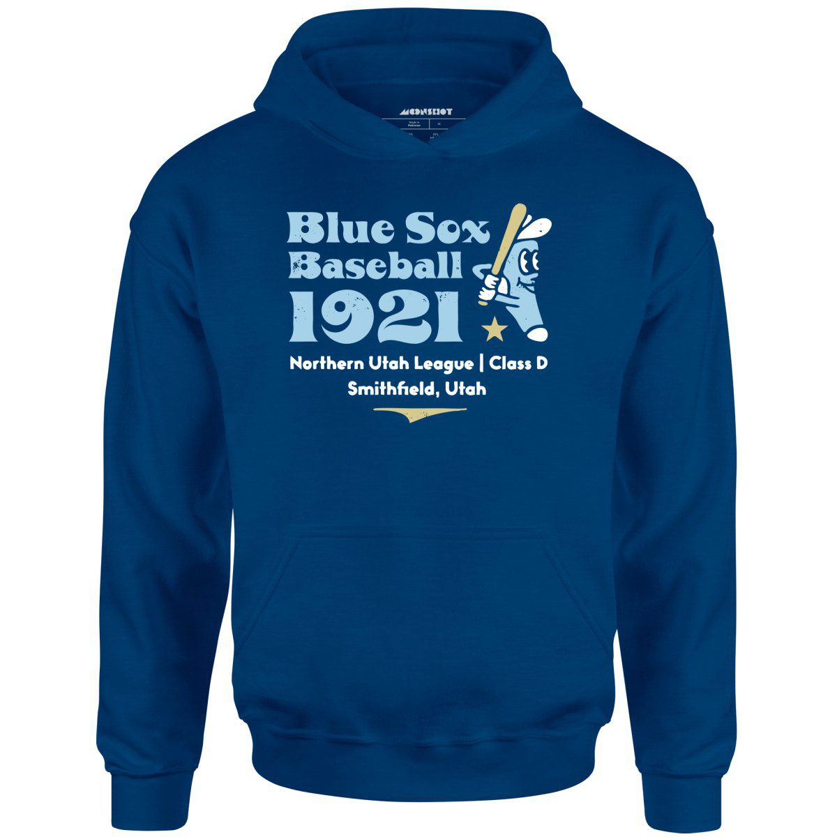 Smithfield Blue Sox – Utah – Vintage Defunct Baseball Teams – Unisex Hoodie