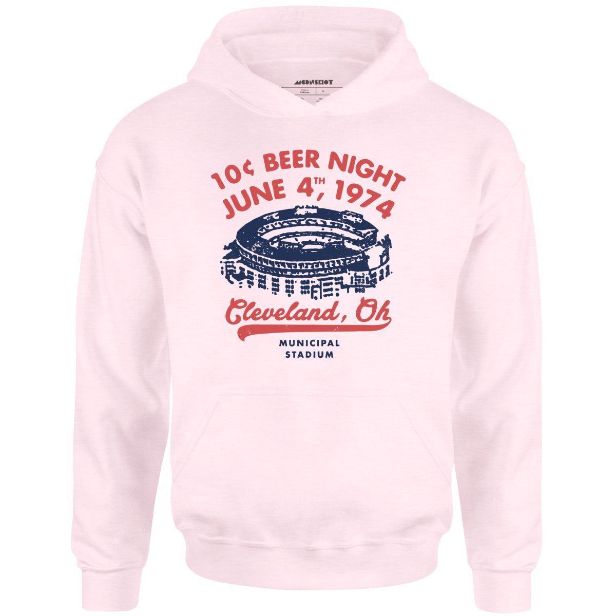 Ten Cent Beer Night – Cleveland Ohio – Unisex Hoodie