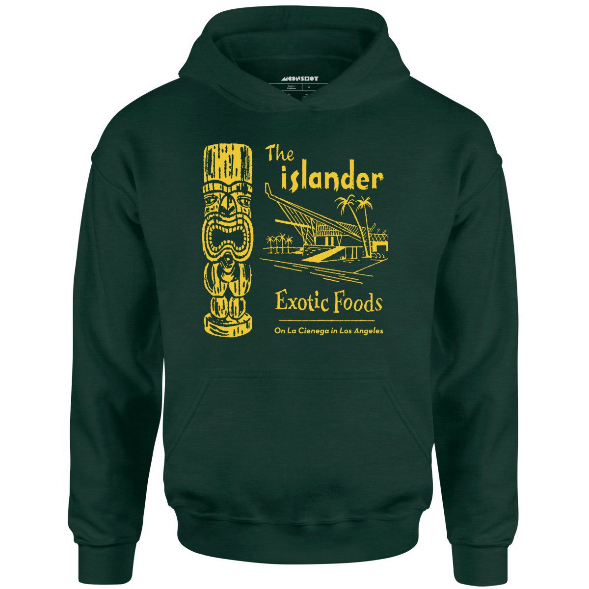 The Islander – Los Angeles, Ca – Vintage Tiki Bar – Unisex Hoodie