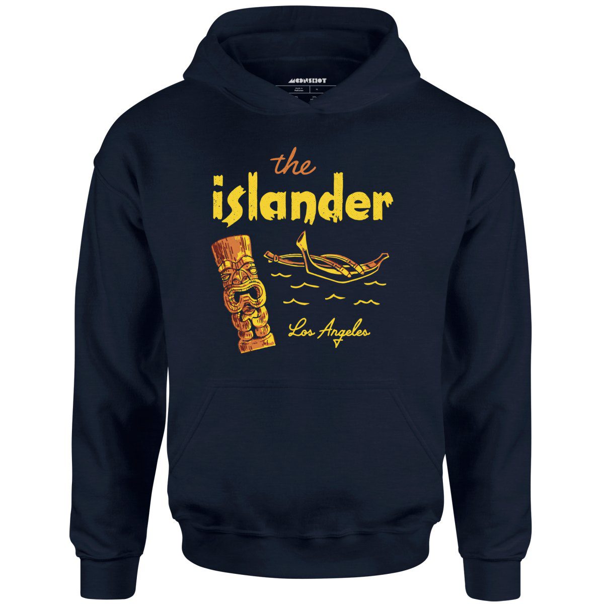 The Islander V2 – Los Angeles, Ca – Vintage Tiki Bar – Unisex Hoodie