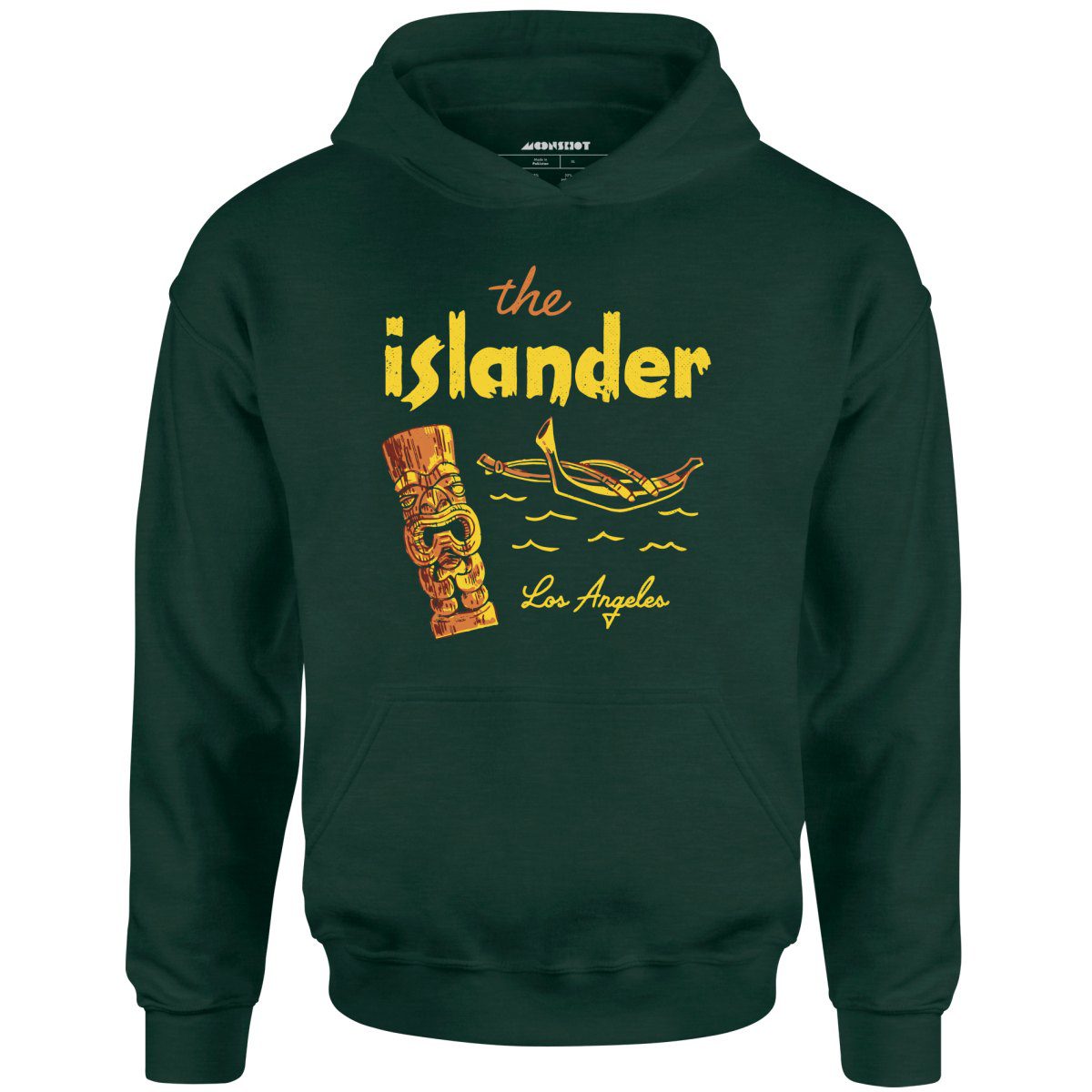 The Islander V2 – Los Angeles, Ca – Vintage Tiki Bar – Unisex Hoodie