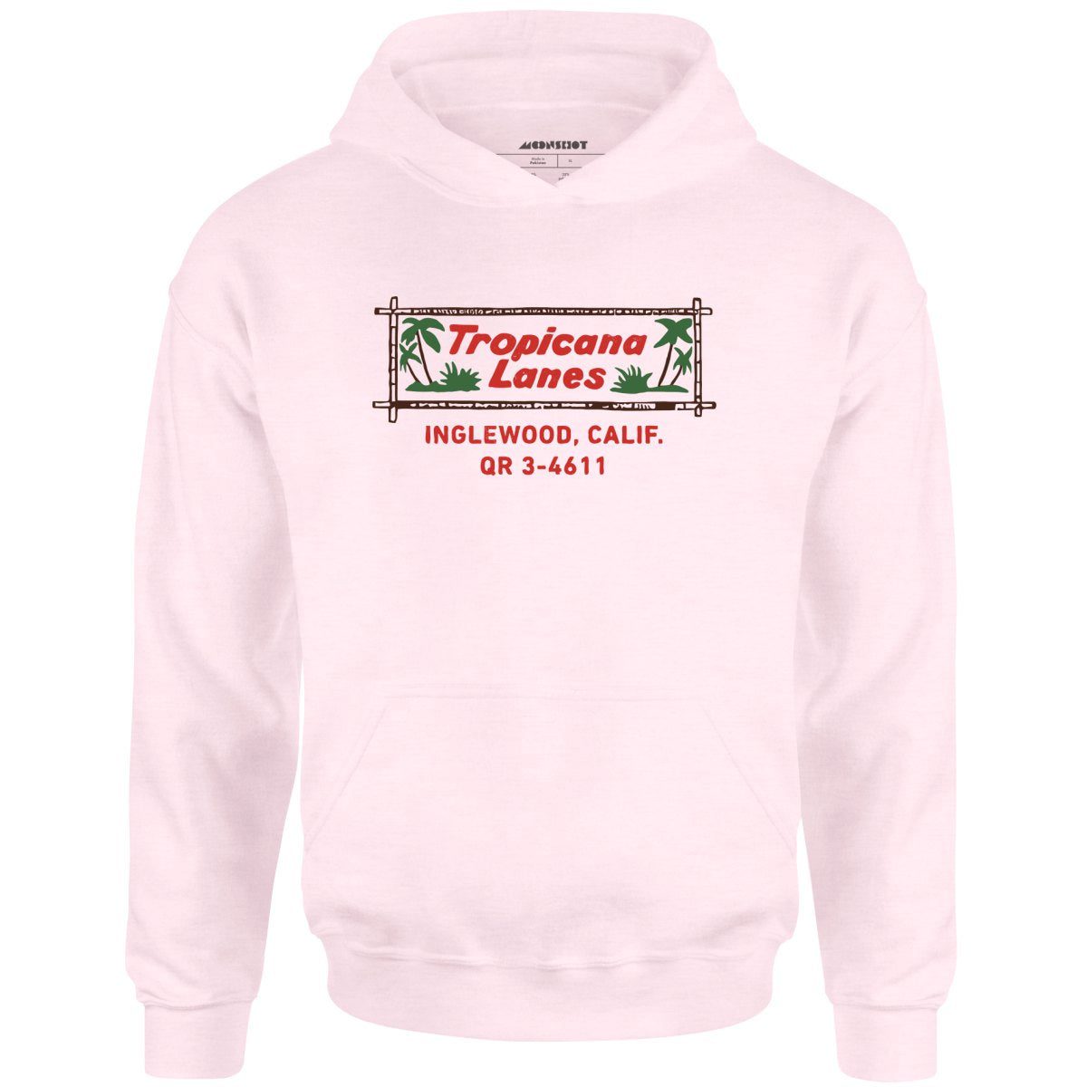 Tropicana Lanes – Inglewood, Ca – Vintage Bowling Alley – Unisex Hoodie