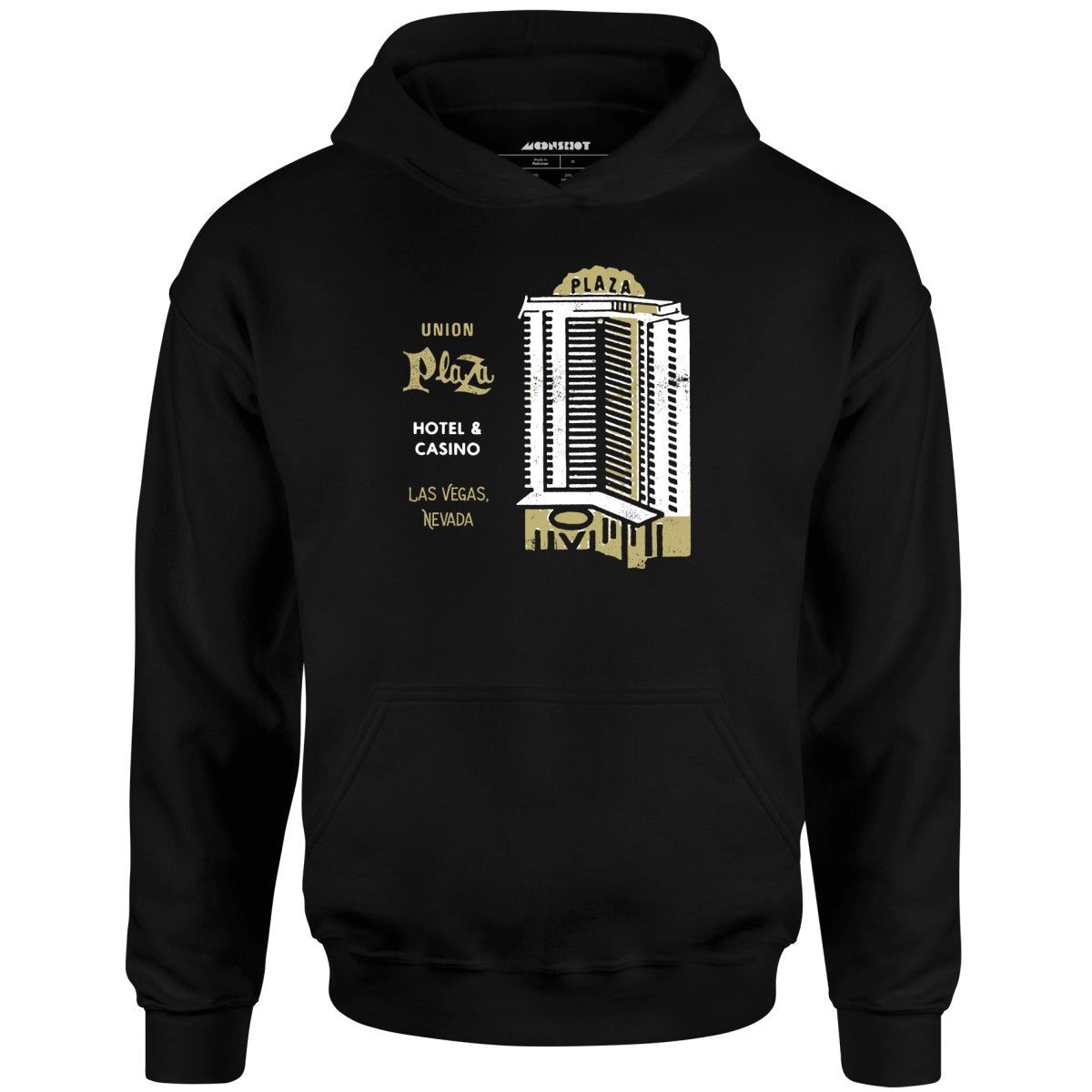 Union Plaza Hotel & Casino V2 – Vintage Las Vegas – Unisex Hoodie