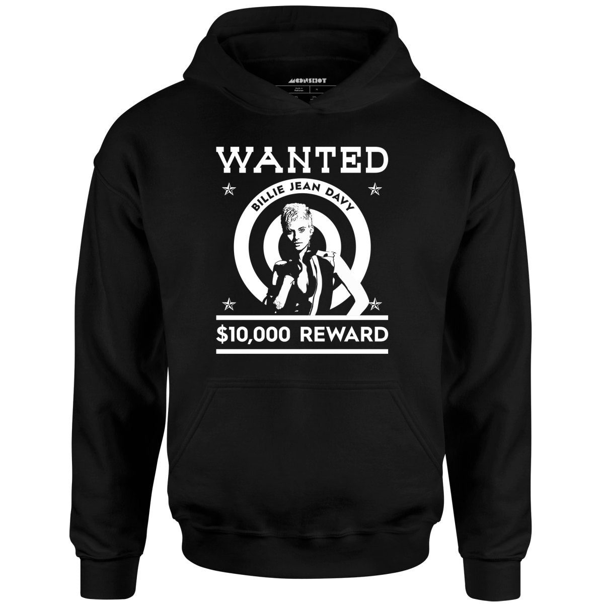 Wanted – Billie Jean Davy – Unisex Hoodie