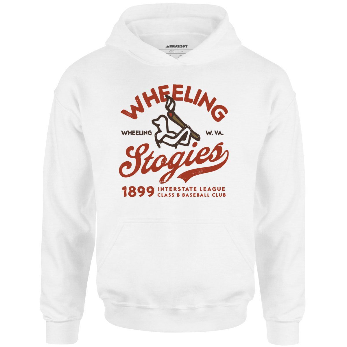 Wheeling Stogies – West Virginia – Vintage Defunct Baseball Teams – Unisex Hoodie