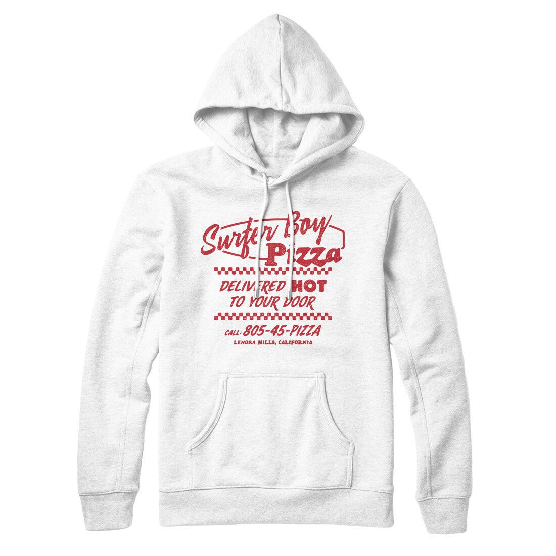 Surfer Boy Pizza Hoodie