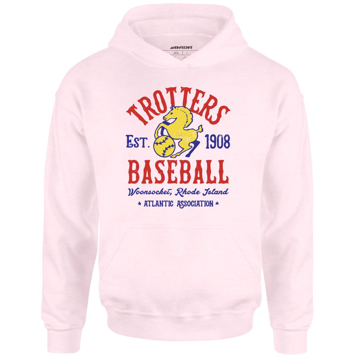 Woonsocket Trotters – Rhode Island – Vintage Defunct Baseball Teams – Unisex Hoodie